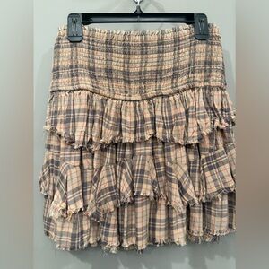 Free People Ruffle Skirt
